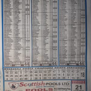 week 44 right on fixtures 2022 back page