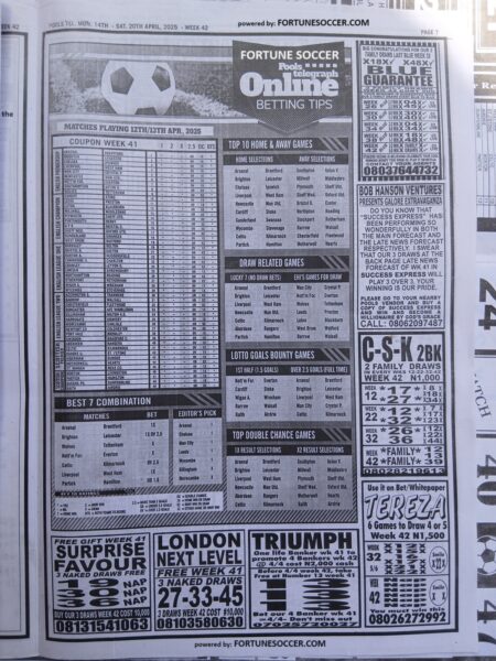 week 42 pools telegraph 2025 page 9