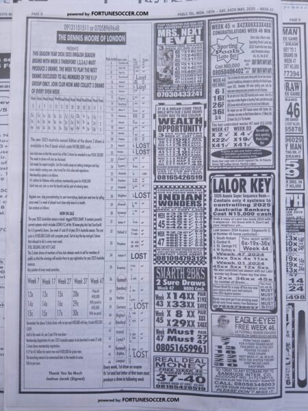 week 47 pools telegraph 2025 page 10