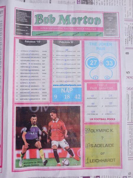 week 48 bob morton 2025 page 1