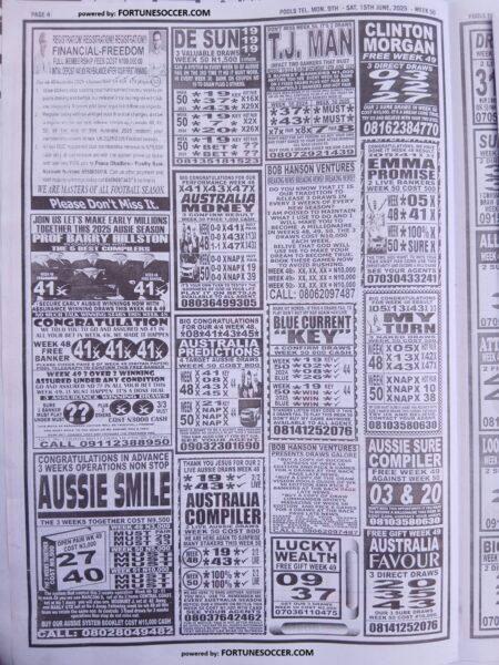 week 50 pools telegraph 2025 page 4