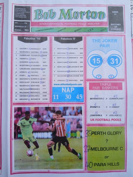 week 51 bob morton 2025 page 1