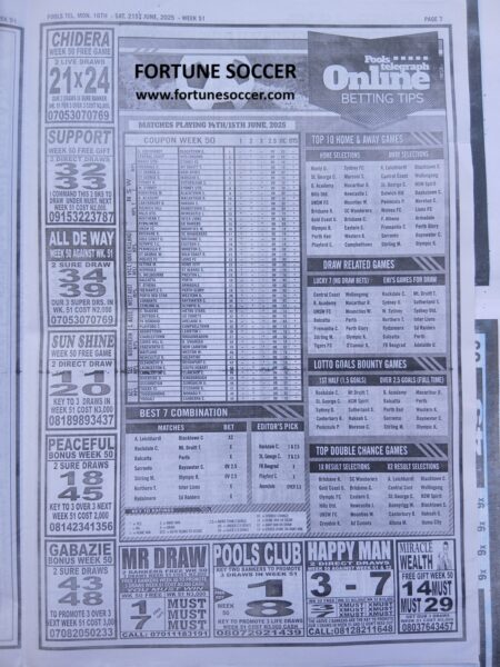 week 51 pools telegraph 2025 page 11