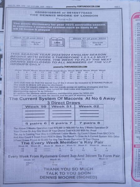week 51 pools telegraph 2025 page 3
