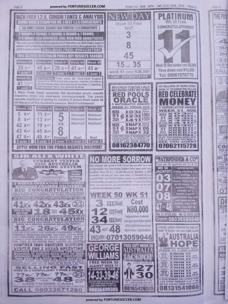week 51 pools telegraph 2025 page 4