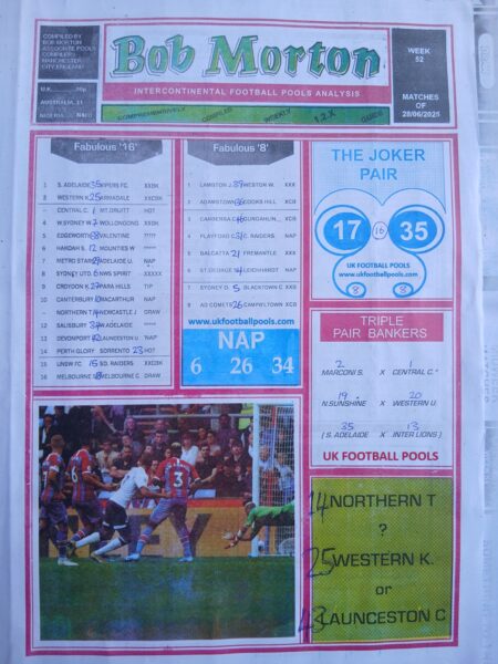 week 52 bob morton 2025 page 1