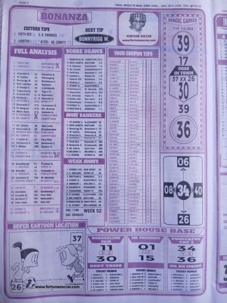 week 52 final results 2025 page 2