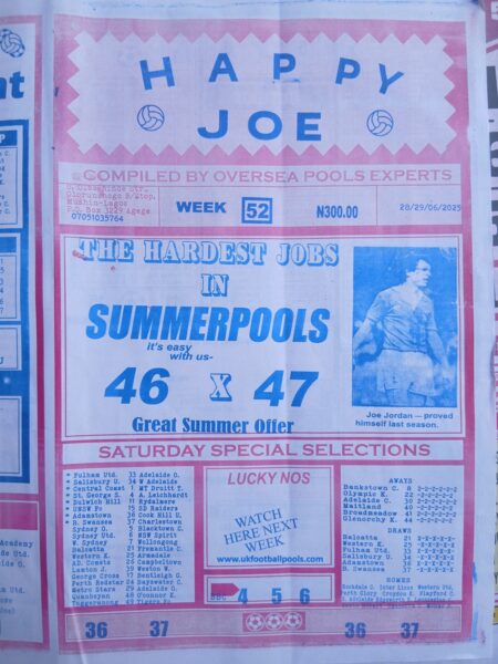 week 52 happy joe 2025 page 1