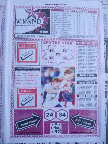 week 52 winstar 2025 page 1