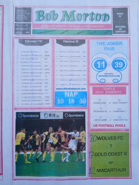 week 2 bob morton 2025 page 1