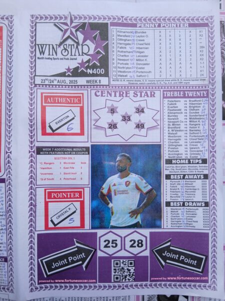 week 8 winstar 2025 page 1
