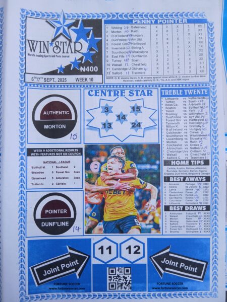 week 10 winstar 2025 page 1