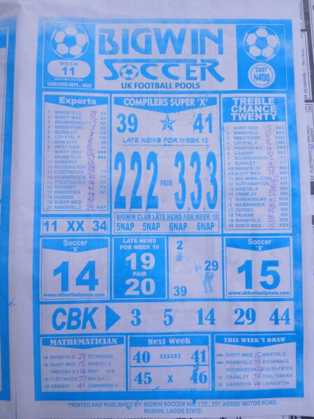 week 11 bigwin soccer 2025 page 1