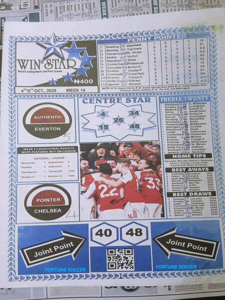 week 14 winstar 2025 page 1