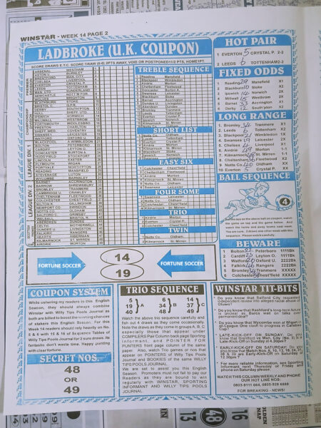 week 14 winstar 2025 page 2