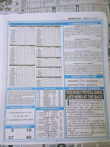 week 14 winstar 2025 page 3