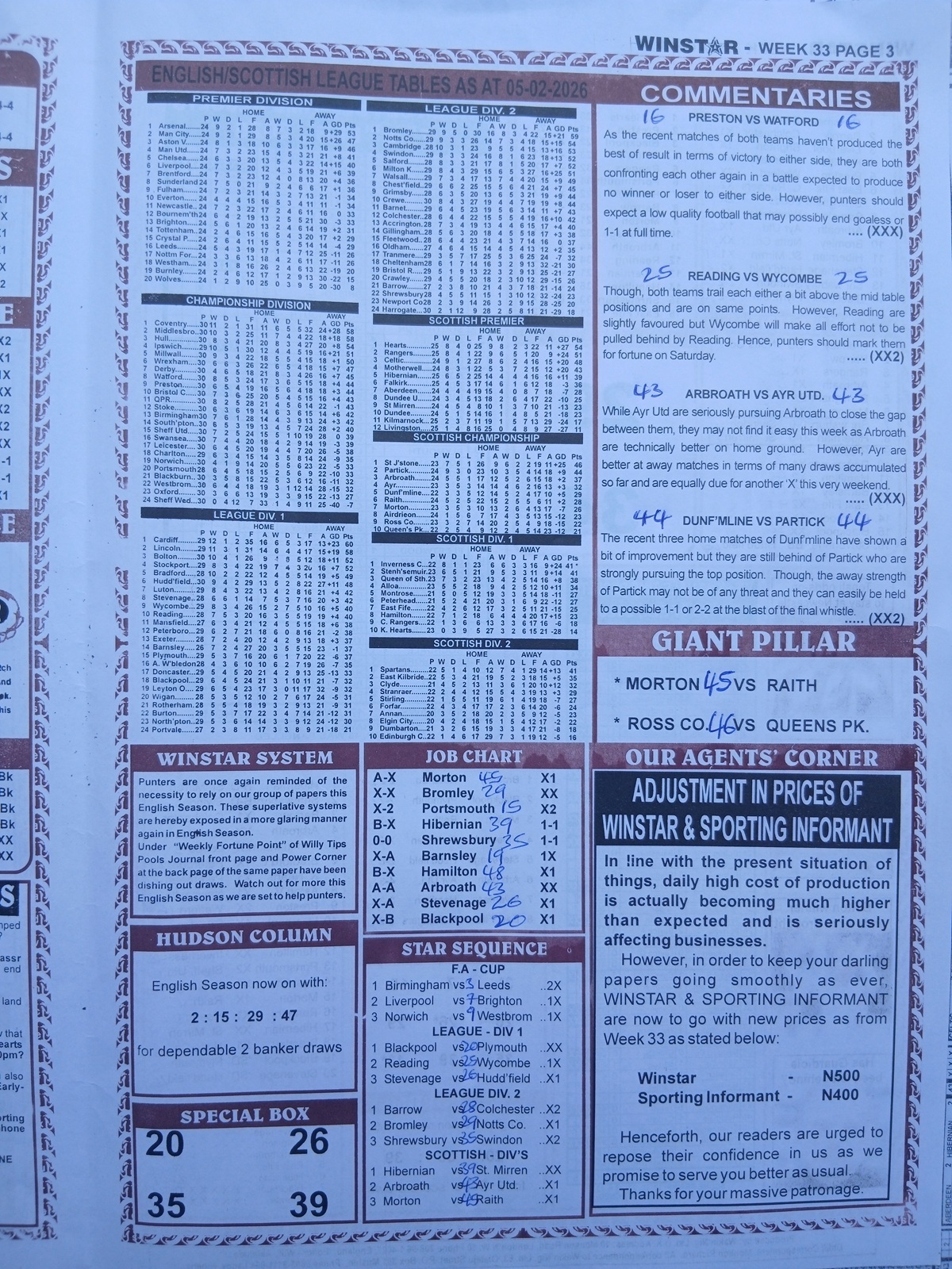 week 33 winstar 2026 page 3