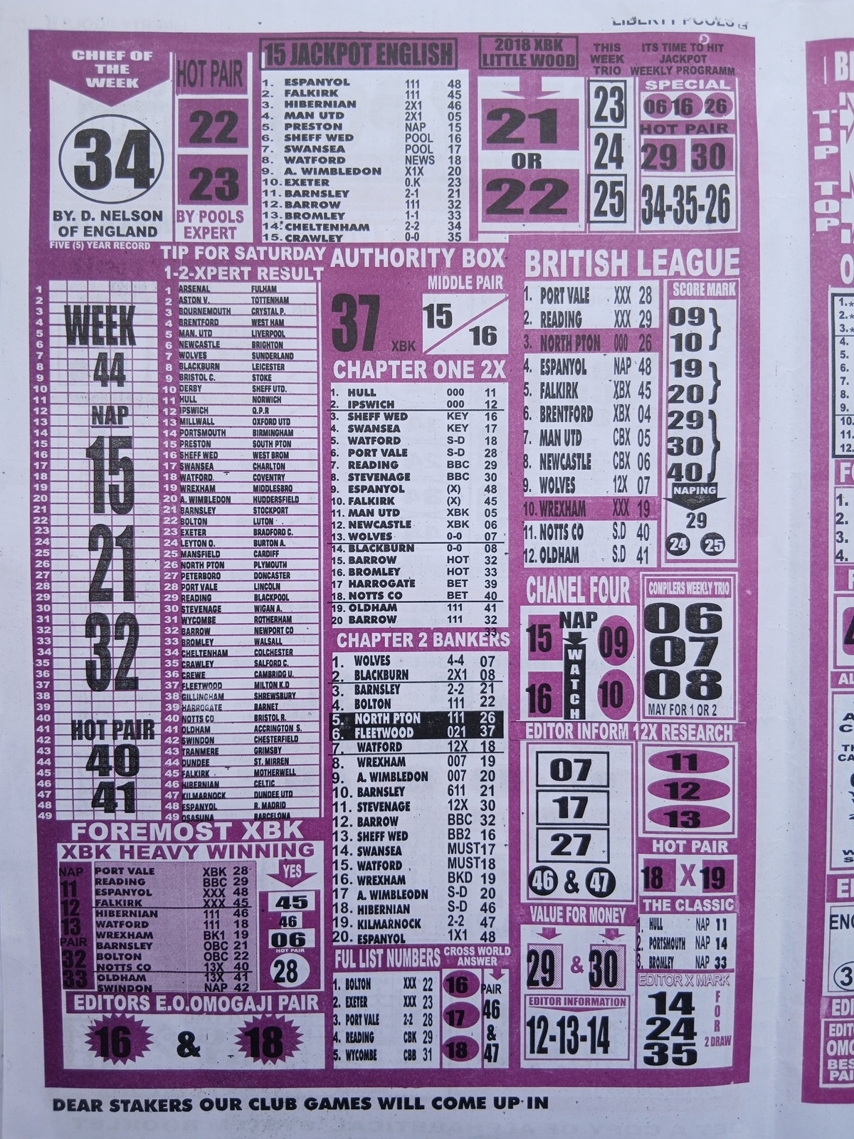 week 44 liberty international 2026 page 2