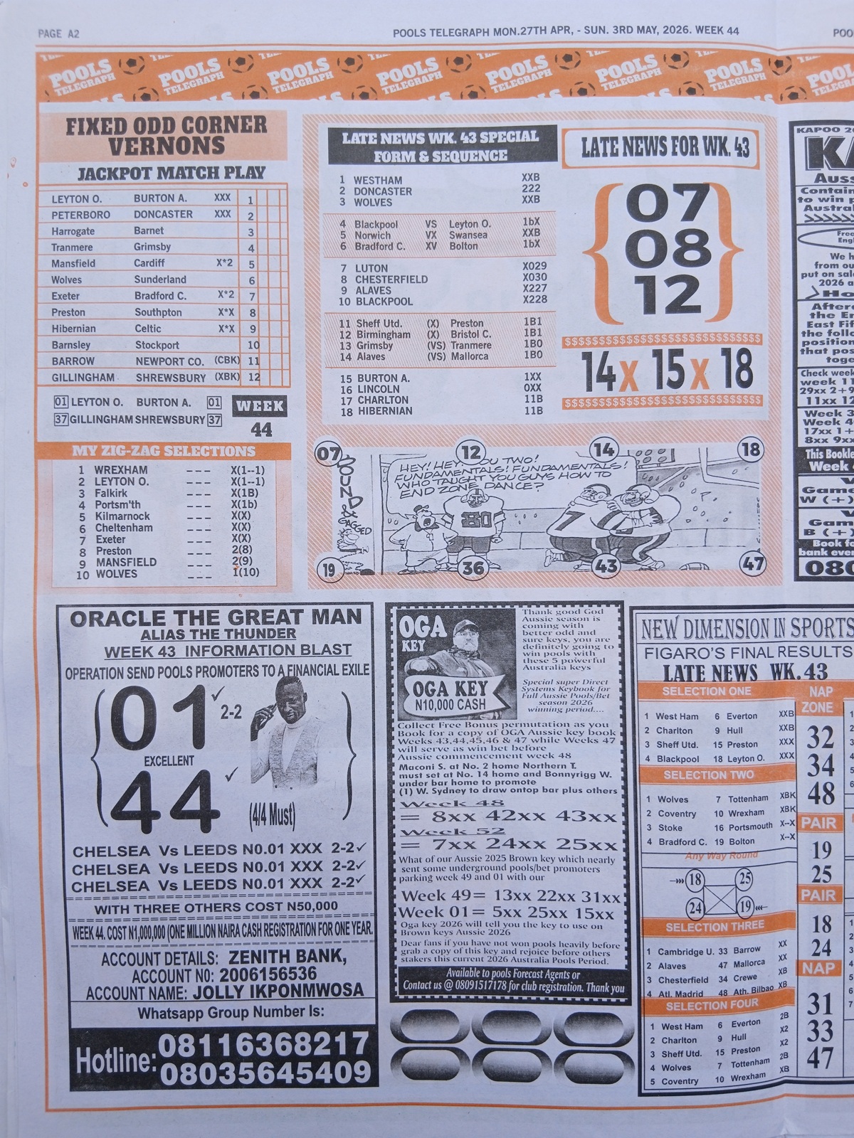 week 44 pools telegraph 2026 page 8