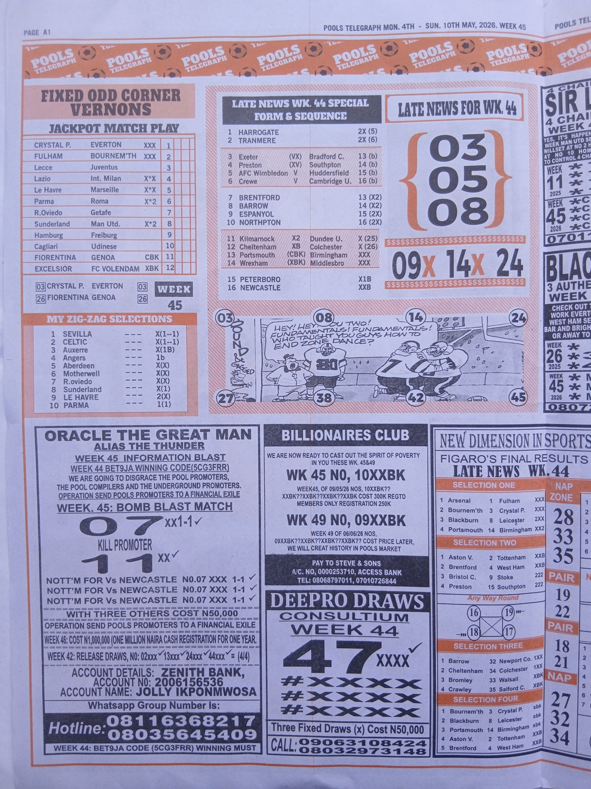week 45 pools telegraph 2026 page 8