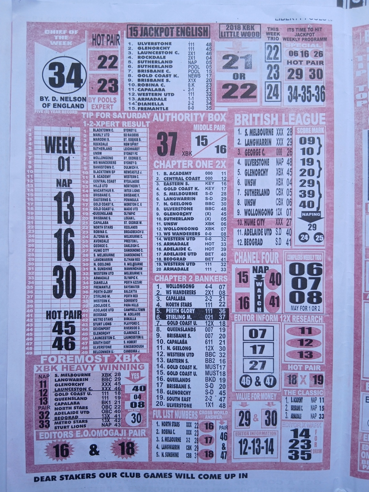 week 1 liberty international 2026 page 2