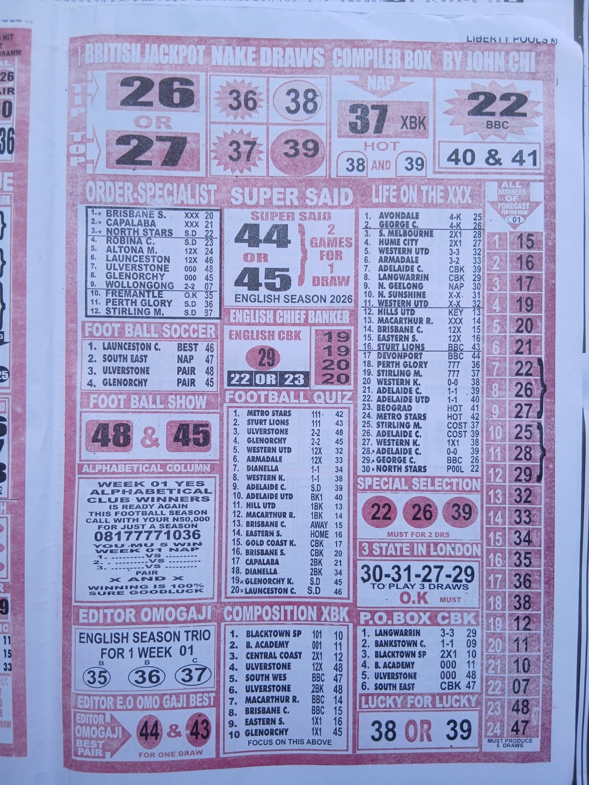 week 1 liberty international 2026 page 3