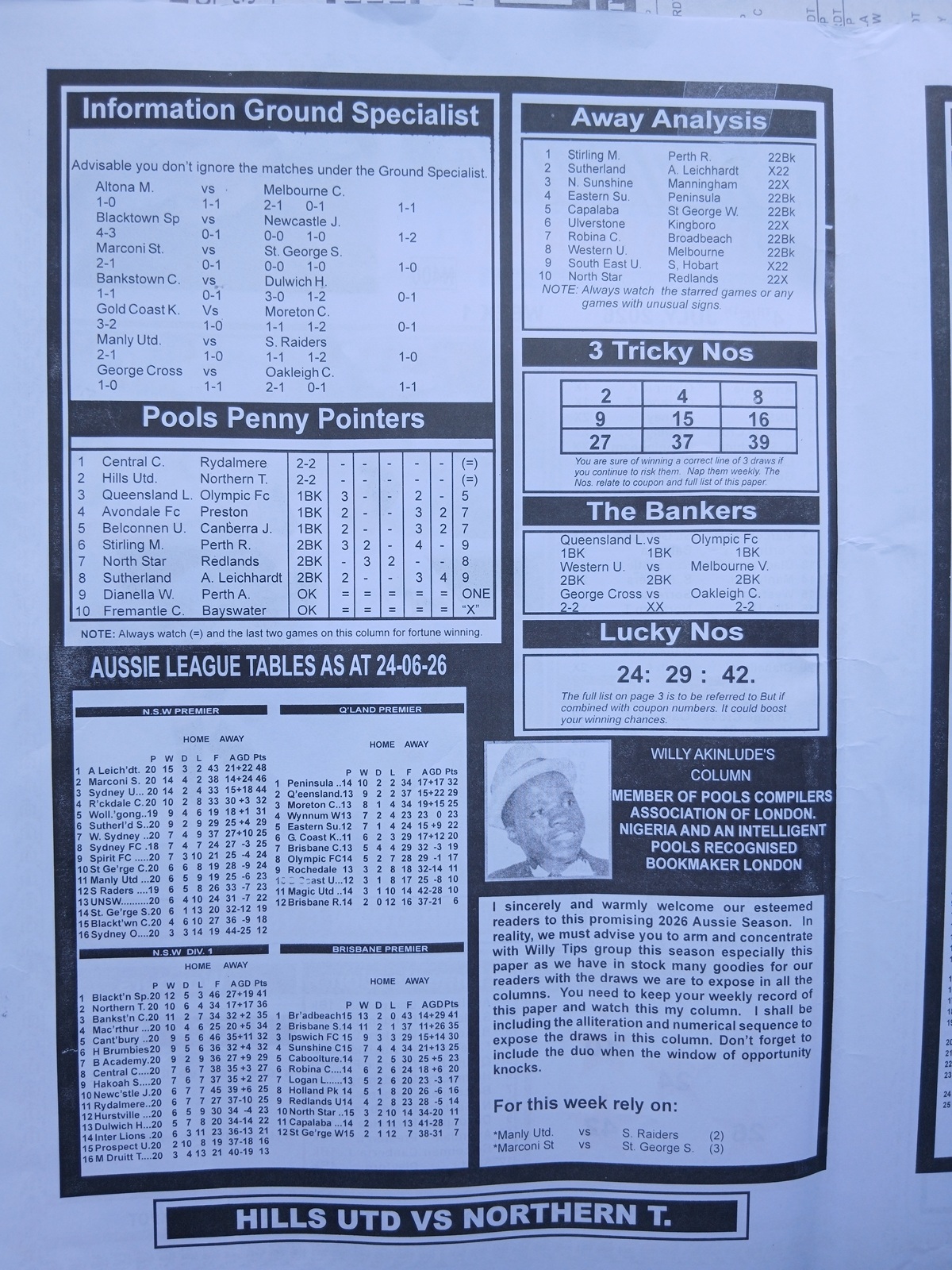 week 1 sporting informant 2026 page 2