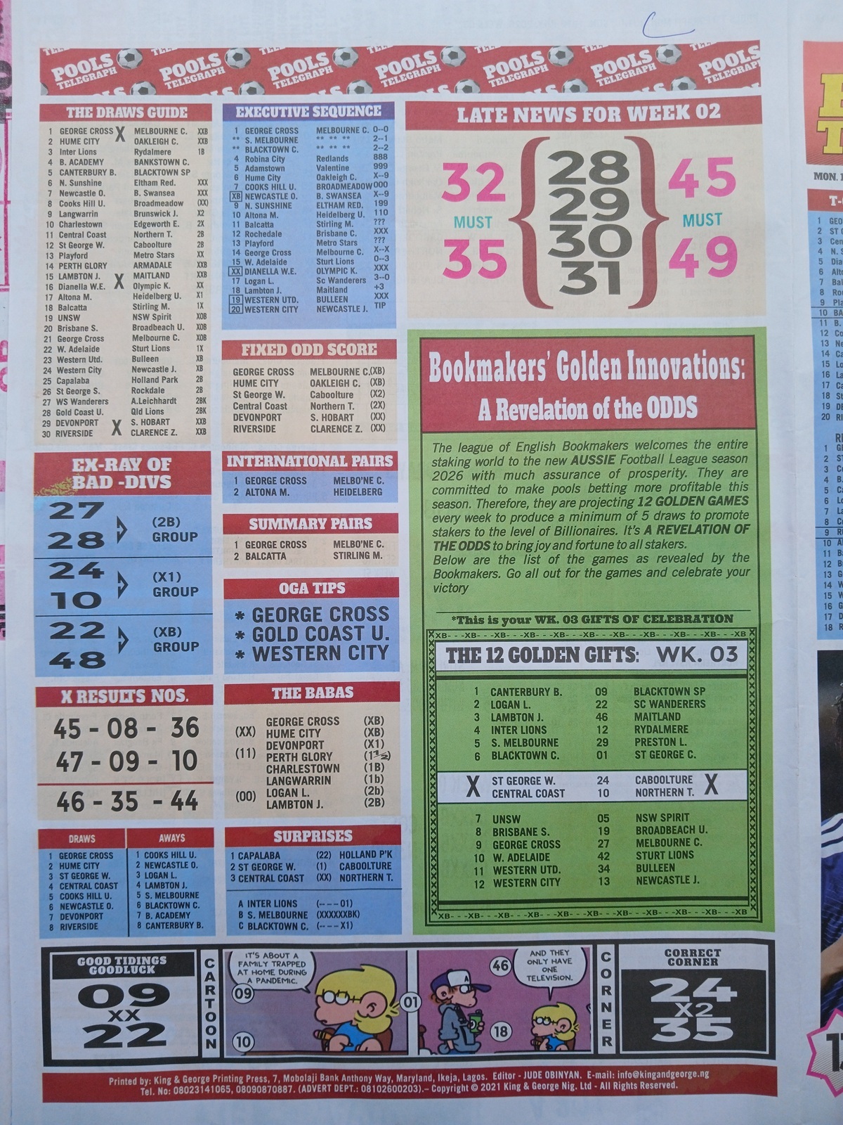 week 3 pools telegraph 2026 page 16