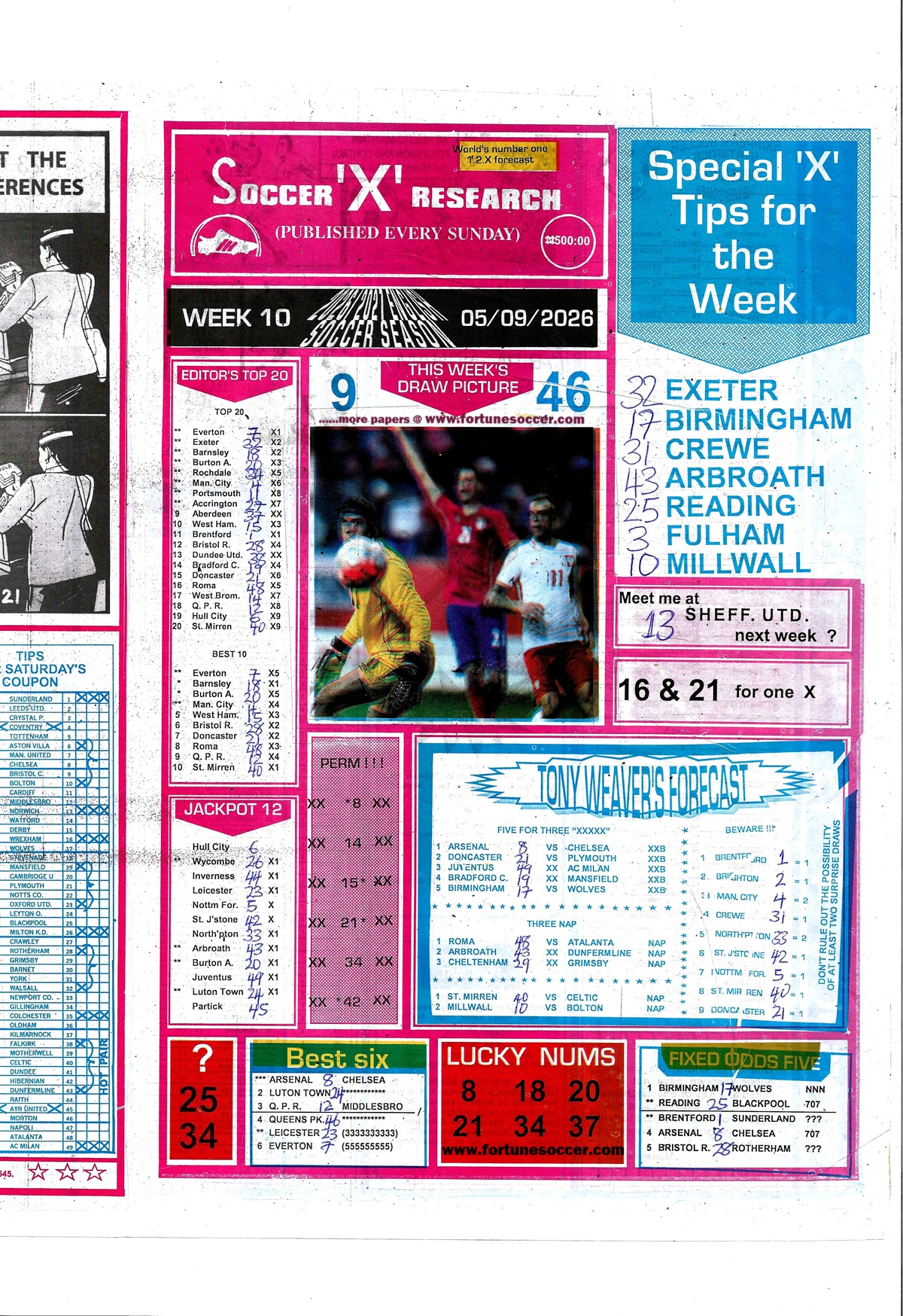 week 10 soccer x research 2026 page 1