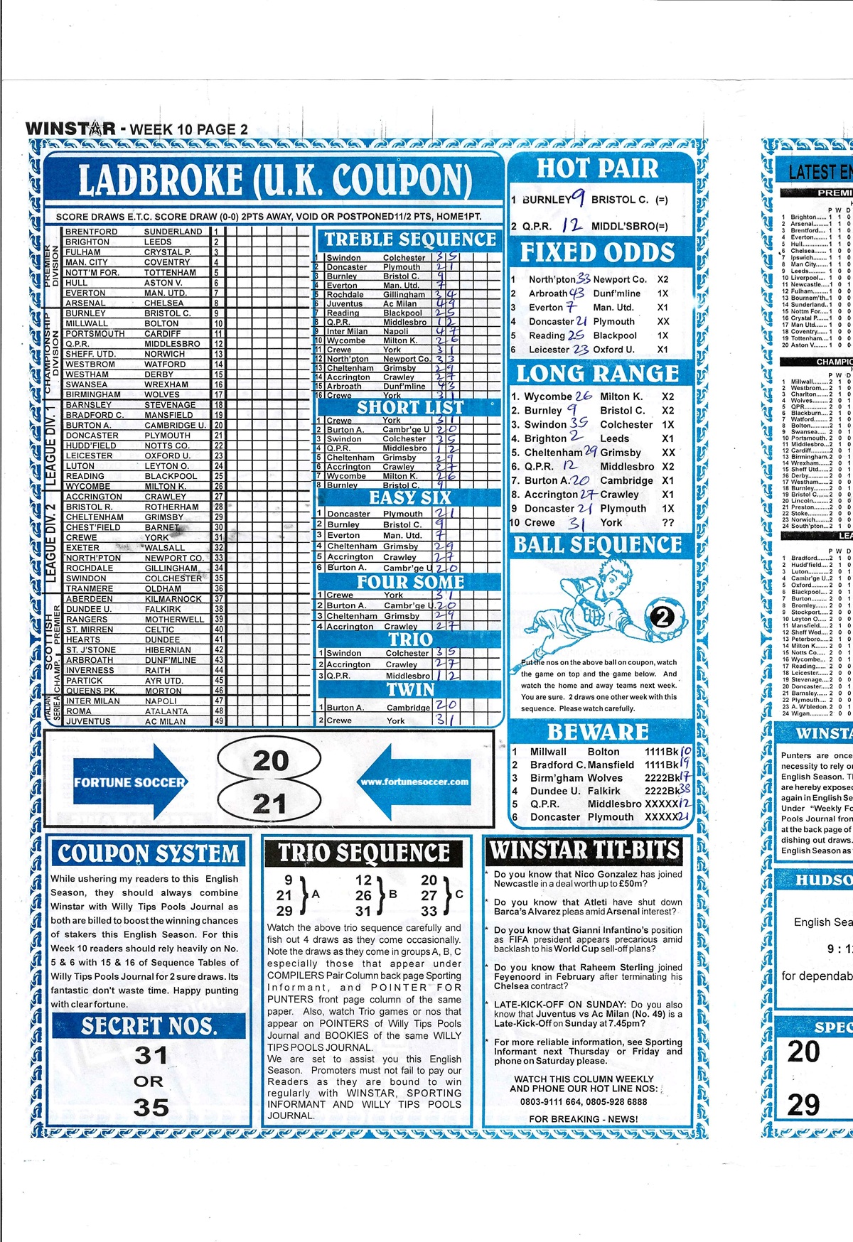 week 10 winstar 2026 page 2