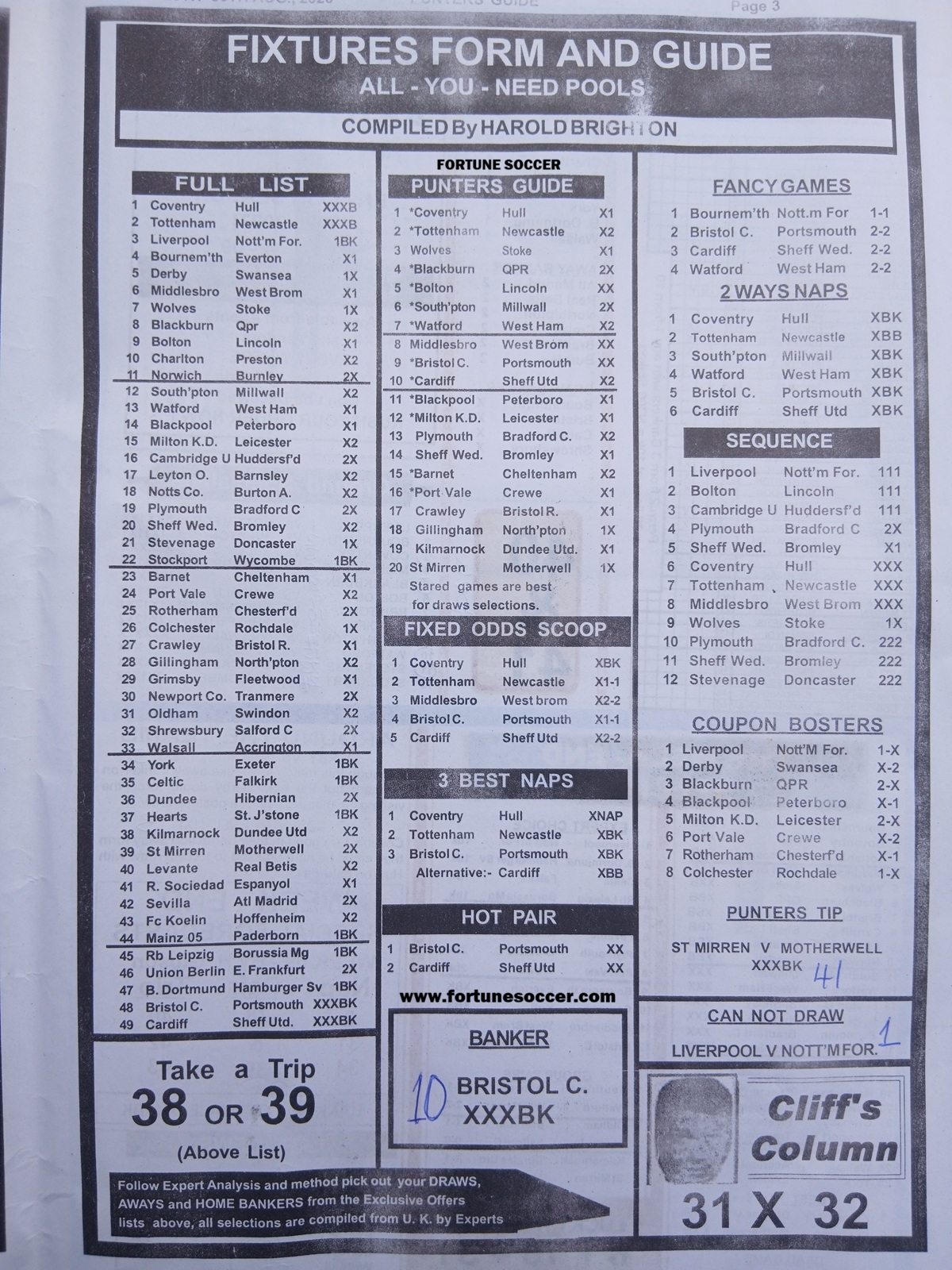 week 9 mirror punters guide 2026 page 3