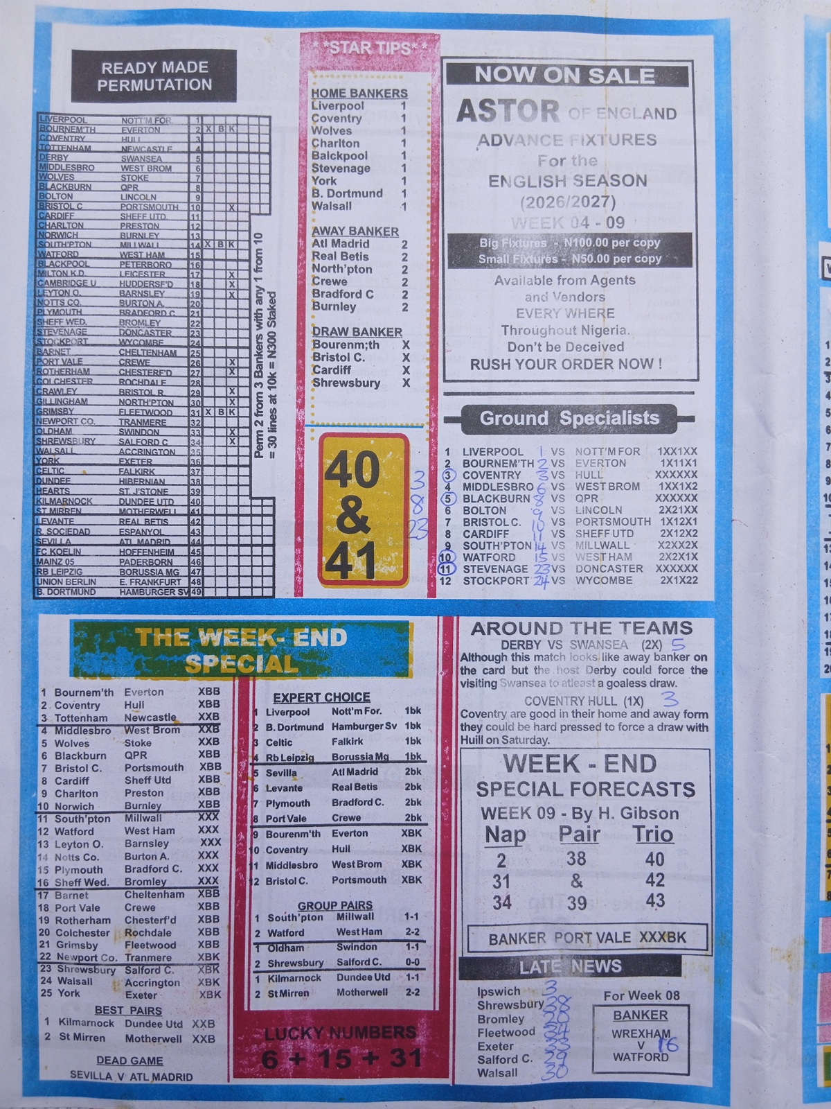 week 9 mirror punters guide 2026 page 4