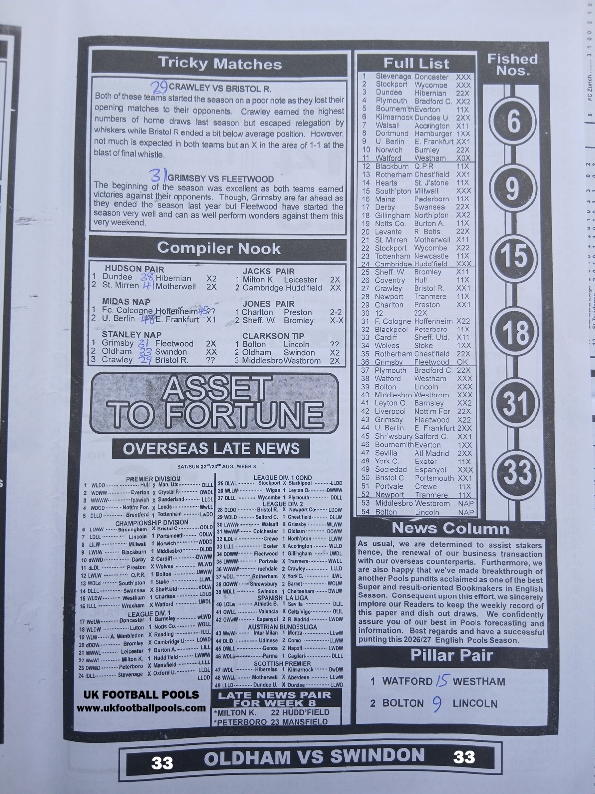 week 9 sporting informant 2026 page 3