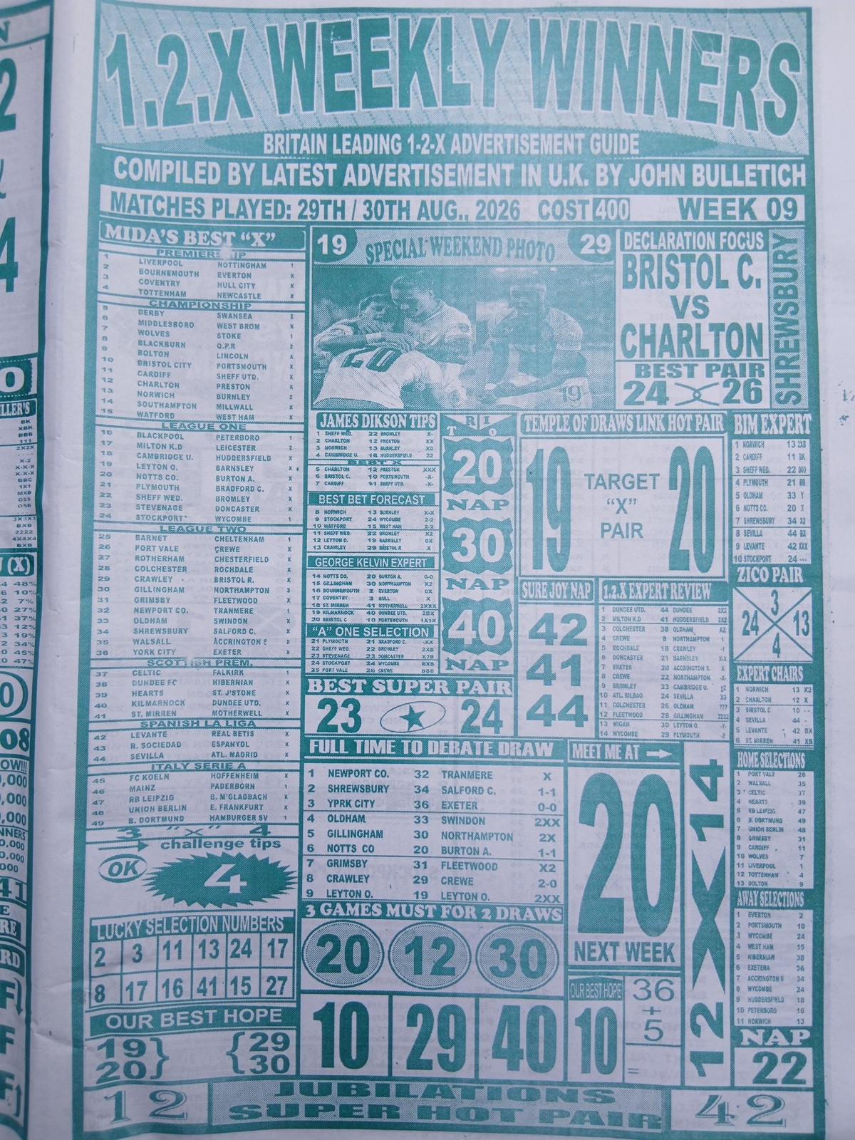 week 9 weekly winners 2026 page 1